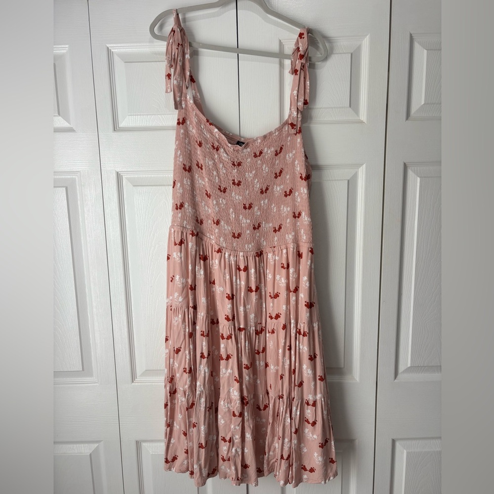 Her Universe Disney Pink Mickey and Minnie sundress plus size 3